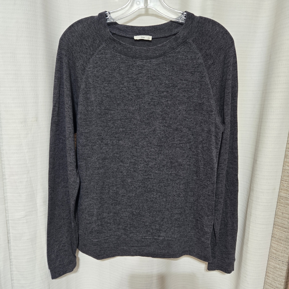 Women's Purple Gray Sweater